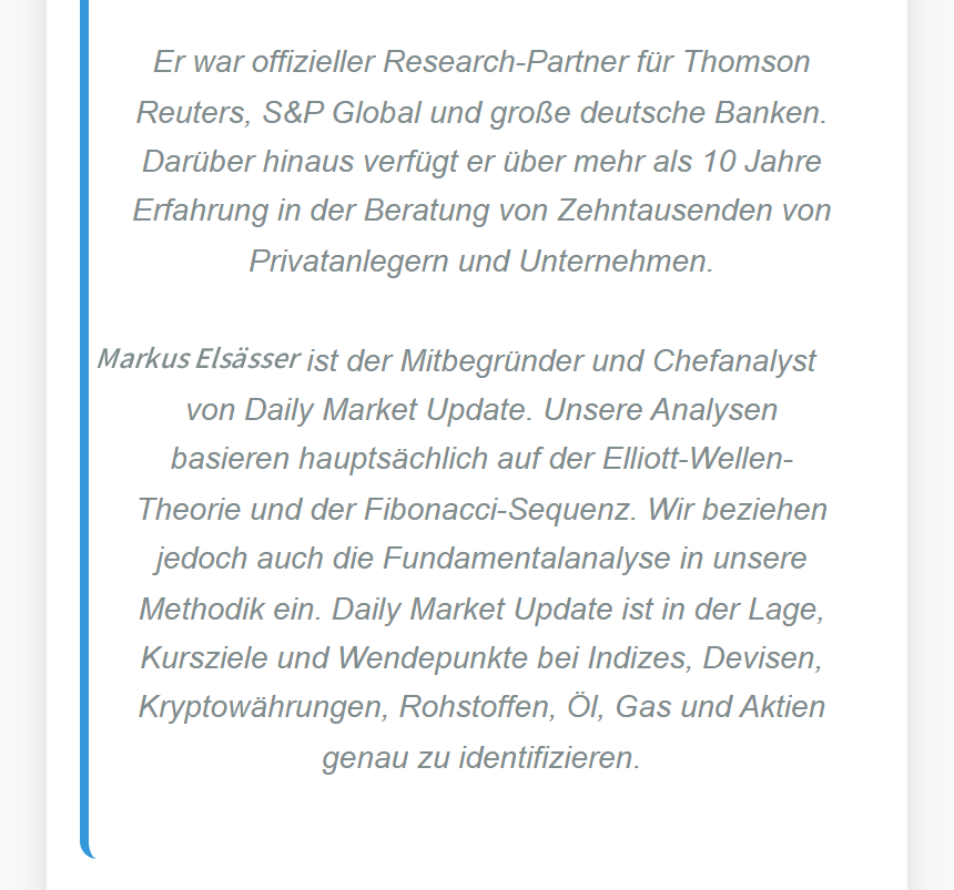 Detaillierte Finanzberichte